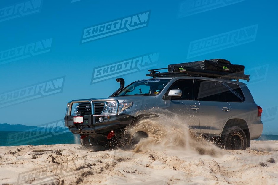 ShootRaw Pic 1 - Landcruiser 200 Series Photoshoot at Bribie Island