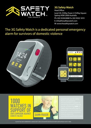 3G Safety Watch Pic 2 - DV1000 Campaign for Domestic Violence