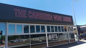 Pixel Monster Pic 5 - The Tradies Dickson Canberra Wine House Custom Made RGB LED colour changing lettering