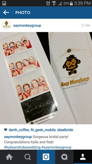 Say Monkey Photobooth Pic 3