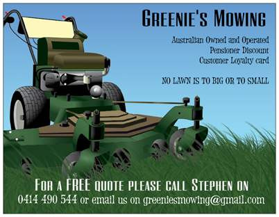 Greenie's mowing Services Pic 1