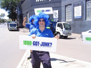 1800-Got-Junk? Pic 2 - when it comes to picking up your rubbish we dont clown around