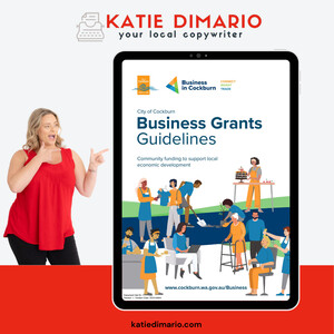 Katie Dimario - your local copywriter Pic 4 - Helping small businesses with City of Cockburn Business Grants