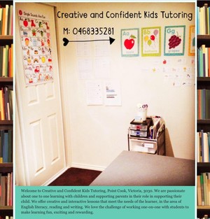 Creative & Confident Kids Tutoring Pic 2 - Our room is fully equipped for our students if all ages