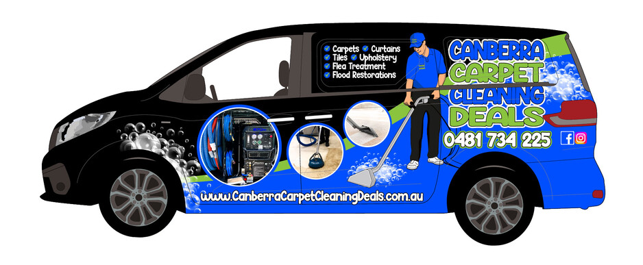 Canberra Carpet Cleaning Deals Pic 1 - Cleaning van