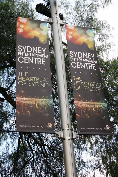 Bay Media Australia Pic 1 - BannerSaver light pole banners