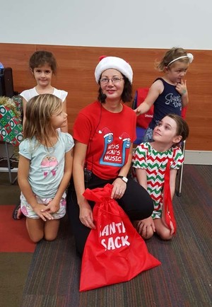 Miss Mon's Music Pic 2 - Christmas Music Games Workshop Brisbane Library