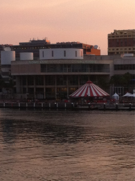 Sydney Convention & Exhibition Centre Pic 1 - The wacky hoopla festival tent at the Convention Centre