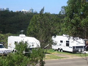 Caravan and Camping Sydney Pic 3 - Looking towards Chatswood only 10 kilometres from Sydney city