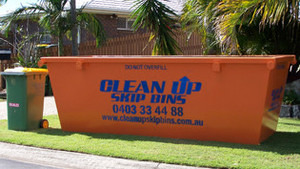 Clean Up Skip Bins Pic 2 - Clean Up Skip Bins 6 cubic metre Bin