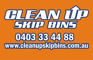 Clean Up Skip Bins Pic 5 - Clean Up Skip Bins Logo