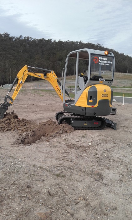 Alltrades Excavator Hire Pic 1 - Alltrades Mini Excavators