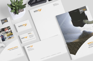 Ask Great Work Pic 2 - Brand Identity Stationery Set