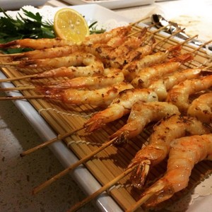 Black Pearl Catering Pic 4 - Prawn skewers