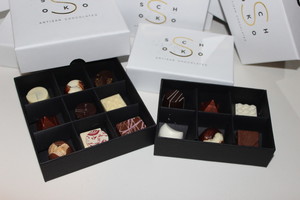 Schoko Chocolate Pic 3 - Boxes of 6 and 9 Starting at 17