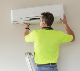 Robinson Electrical Pic 4 - Split system air conditioner