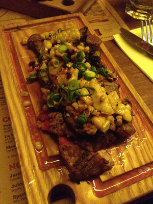 MEXICO - Surry Hills Pic 2 - Strip loin beef special with portobello mushroom corn and deliciousness