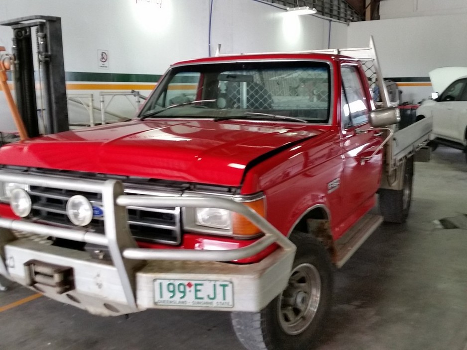 Platypus Creek Collision Repair Pic 1 - Ford F150 Respray