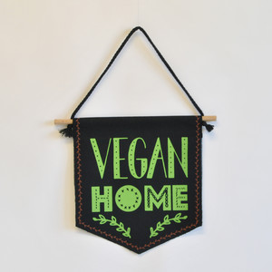 Yogitown Pic 4 - Vegan Home wall hanger