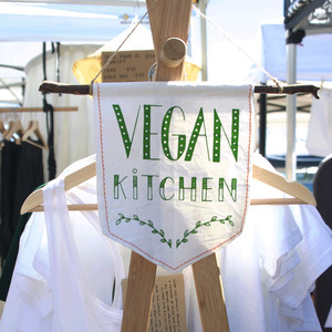 Yogitown Pic 5 - Vegan Kitchen wall hanger