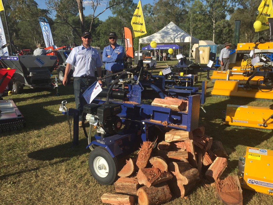 Southern Cross Mowers Pic 1 - Southern Cross showcasing our mowing mulching and slashing equipment at Tocal Field Days 2017