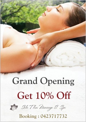 Sala Thai Massage and Spa Pic 4 - Special offer for Grand OpeningGet 10off with any massage until 31 May 2019