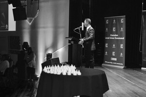 yourmc.me Master Of Ceremonies Pic 3 - White Ribbon Day Business Breakfast Honoured to not only be the MC but also a White Ribbon Ambassador