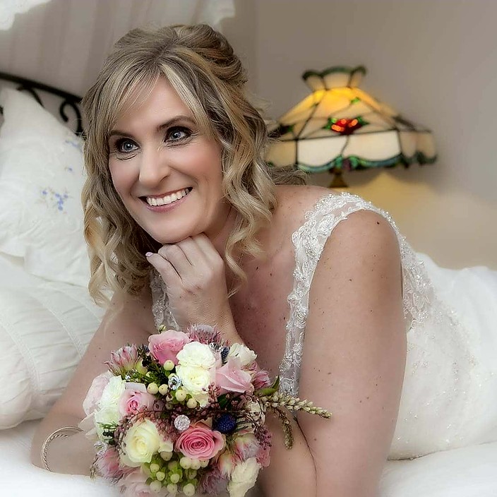 Looks So Natural Pic 1 - one of my beautiful brides You looked absolutely stunning on your wedding day Makeup by Colleen Hogg from Looks So Natural beauty Makeup and hair styling Mobile service we come to you on your very special day