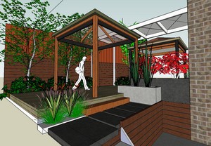 Archenon Design & Construct Pic 3 - rear garden design