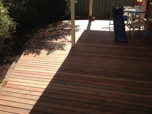 H G Carpentry Pic 3 - low profile deck