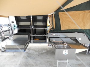 Nationwide Campers Pic 2 - Nationwide Campers Traveller Rear Fold top of the range Camper Trailer