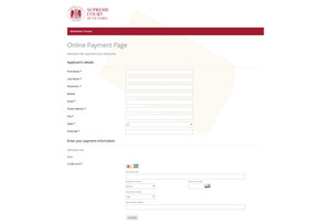 Slashdot Development Pty ltd Pic 5 - Payment gateway for Supreme Court of Victoria