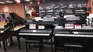 Australian Piano Warehouse Pic 4 - Large display of digital pianos