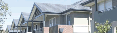 Australian National Insulation Pic 1 - unit townhouse roof