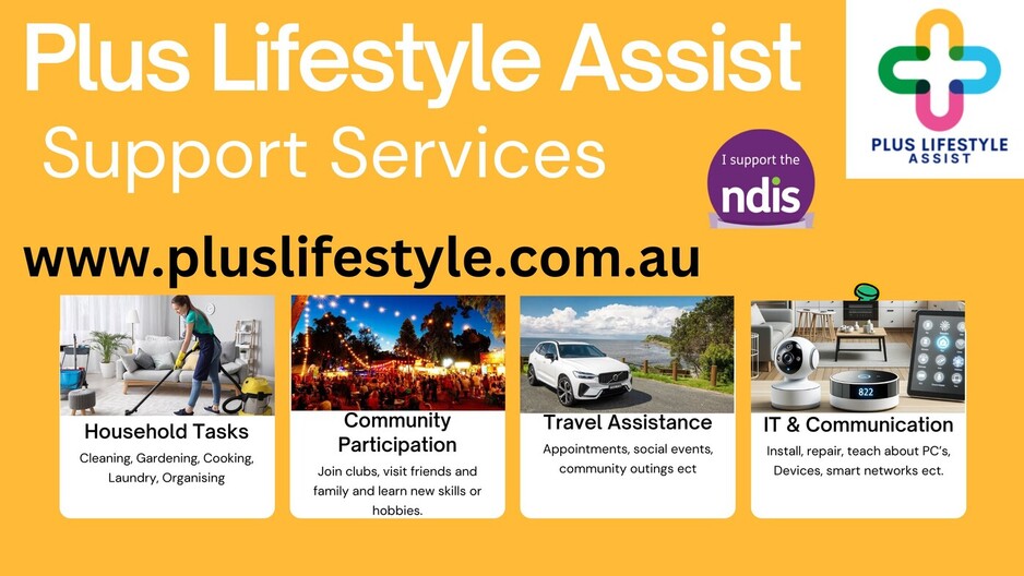 Plus Lifestyle - Disability Support Services Pic 1