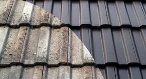 Five Star Roofing Pic 5 - concrete tiles painting sample