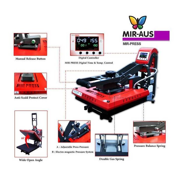 Mir-aus Pty Ltd Pic 1 - heat press