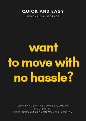 Quick & Easy Removals Pic 5 - Do you want a hassle free move Regardless of how big or small your move is we move professional and efficiently Call now and receive your discounted booking rates 1300 883 117 httpsquickandeasyremovalistsydneycomaugetaquote