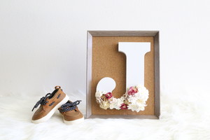 Jendall & Co. Pic 5 - Handcrafted Alphabet Floral Decor