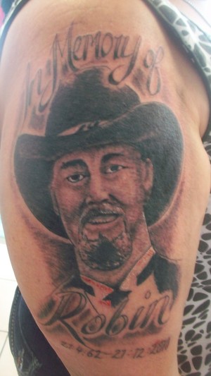 Gatton Tattoos Pic 4 - Portrait by Bones