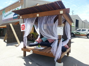 Huts and Decks WA Pic 3 - Skillion Roof Daybed