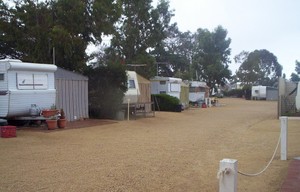 Pine Point Caravan Park Pic 3 - Main Driveway