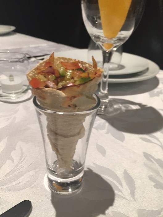 Signature Tadka Pic 1 - Blown away with this Masala papadum presentation and taste