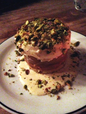 Porteno Pic 4 - The South American style pistachio pavlova a lot richer but really lovely