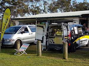 Good Morning Sunshine Mobile Cafe Pic 2 - Good Morning Sunshine enjoys a day at the rugby