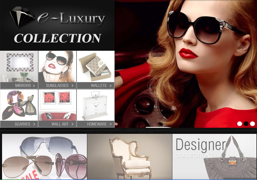 eStore Seller Pic 2 - eLuxury eBay Store Design