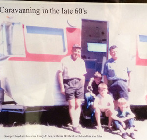 Lloyds Caravans Pic 4 - George HaroldKerryPeter and Des Lloyd