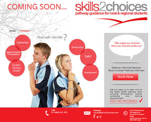 Nicole Herrick Website Design Pic 2 - Careers advice website