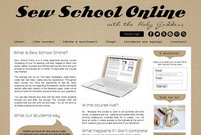 Nicole Herrick Website Design Pic 1 - Educaional website