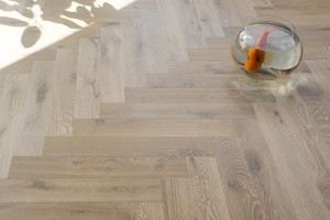 Zealsea Timber Flooring Pic 5 - Grey Cashmere European Oak Herringbone Parquetry Zealsea Timber Flooring Gold Coast Brisbane Tweed Heads